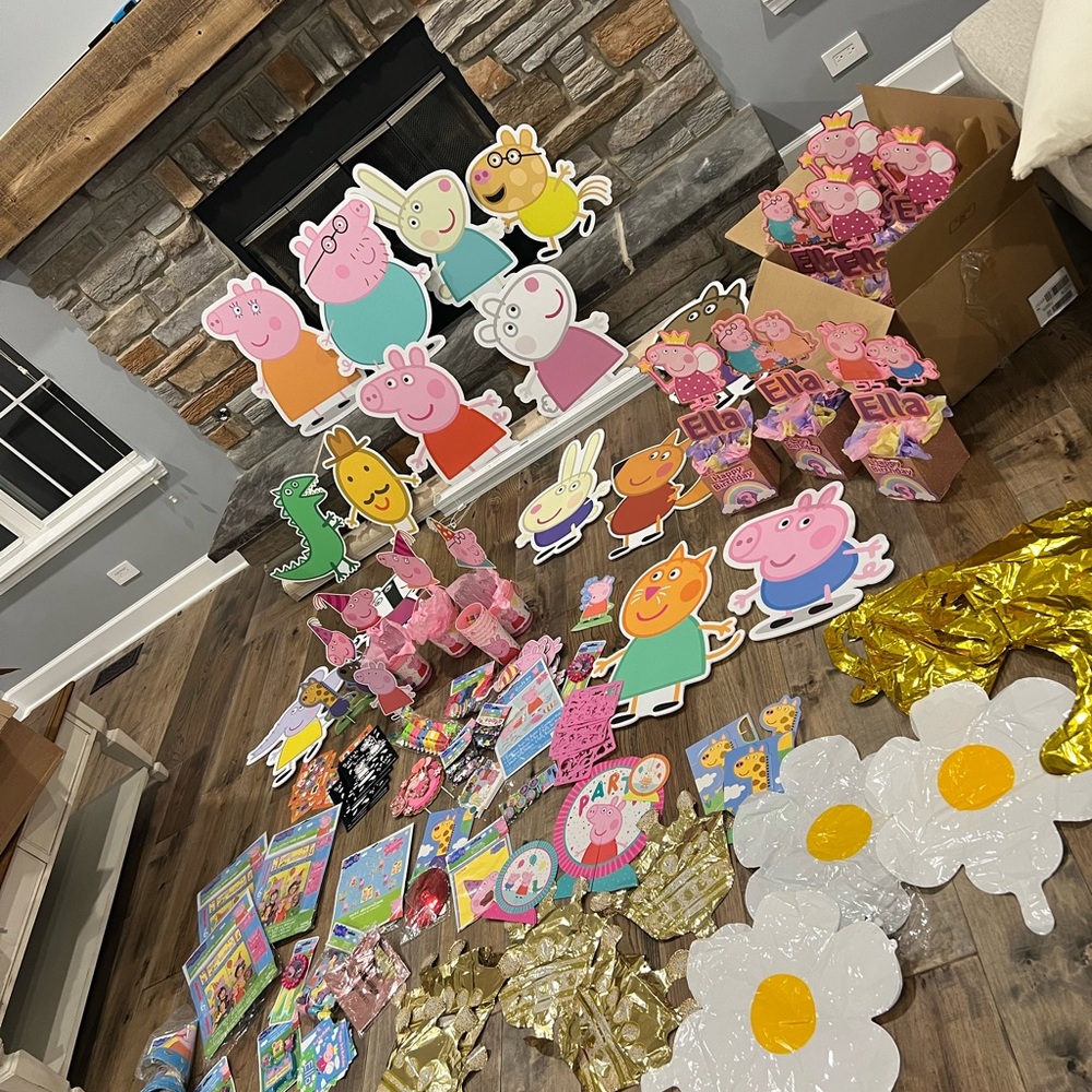 Peppa Pig Party Decorations Set